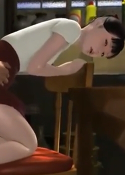 Young anime girl has sex with old guyѸ